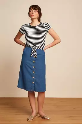 King Louie Chambray Marie Skirt