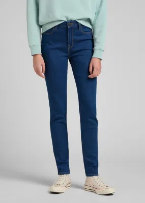 Lee Scarlett High Skinny Stretch Jeans Dark Zuri