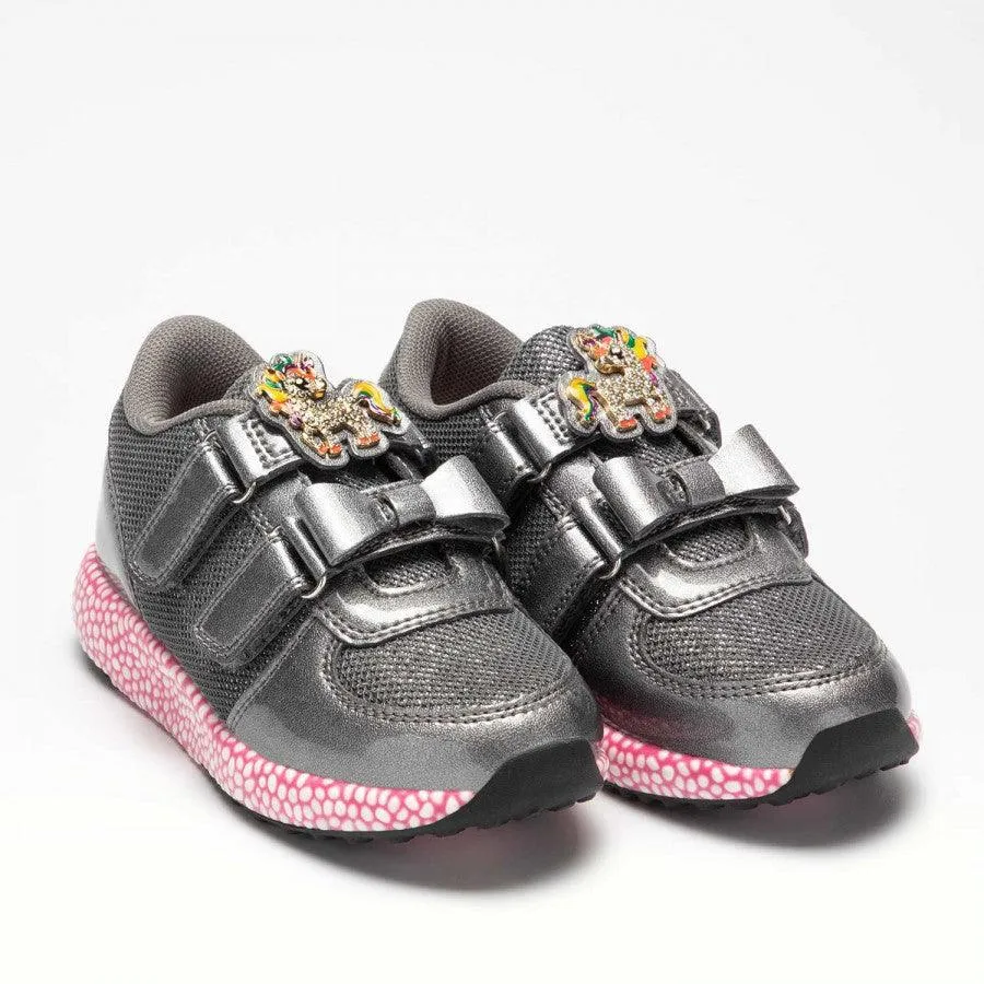 Lelli Kelly Unicorn sneakers LK5900 Γκρι