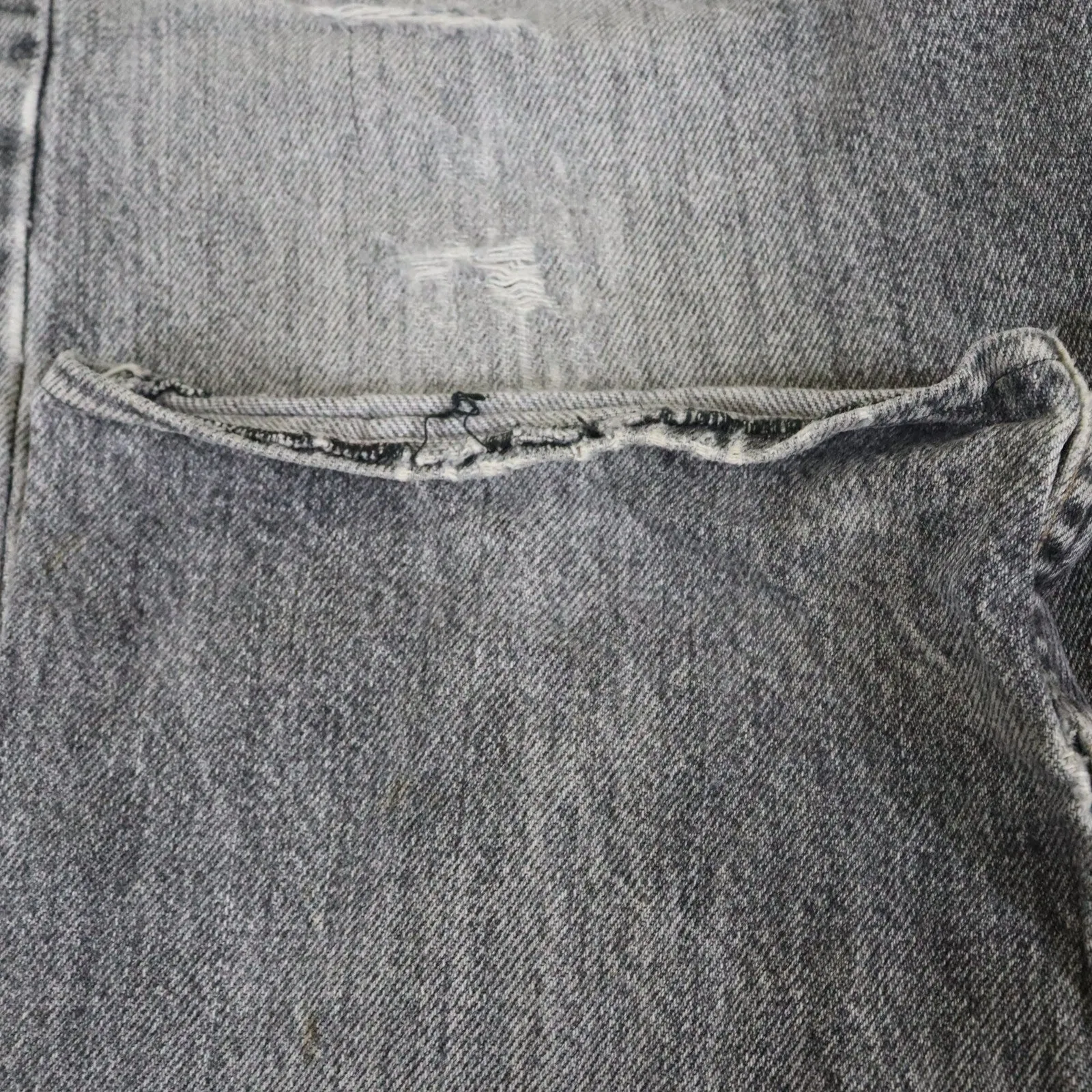 Levi's Orange Tab Stonewashed Grey Jeans