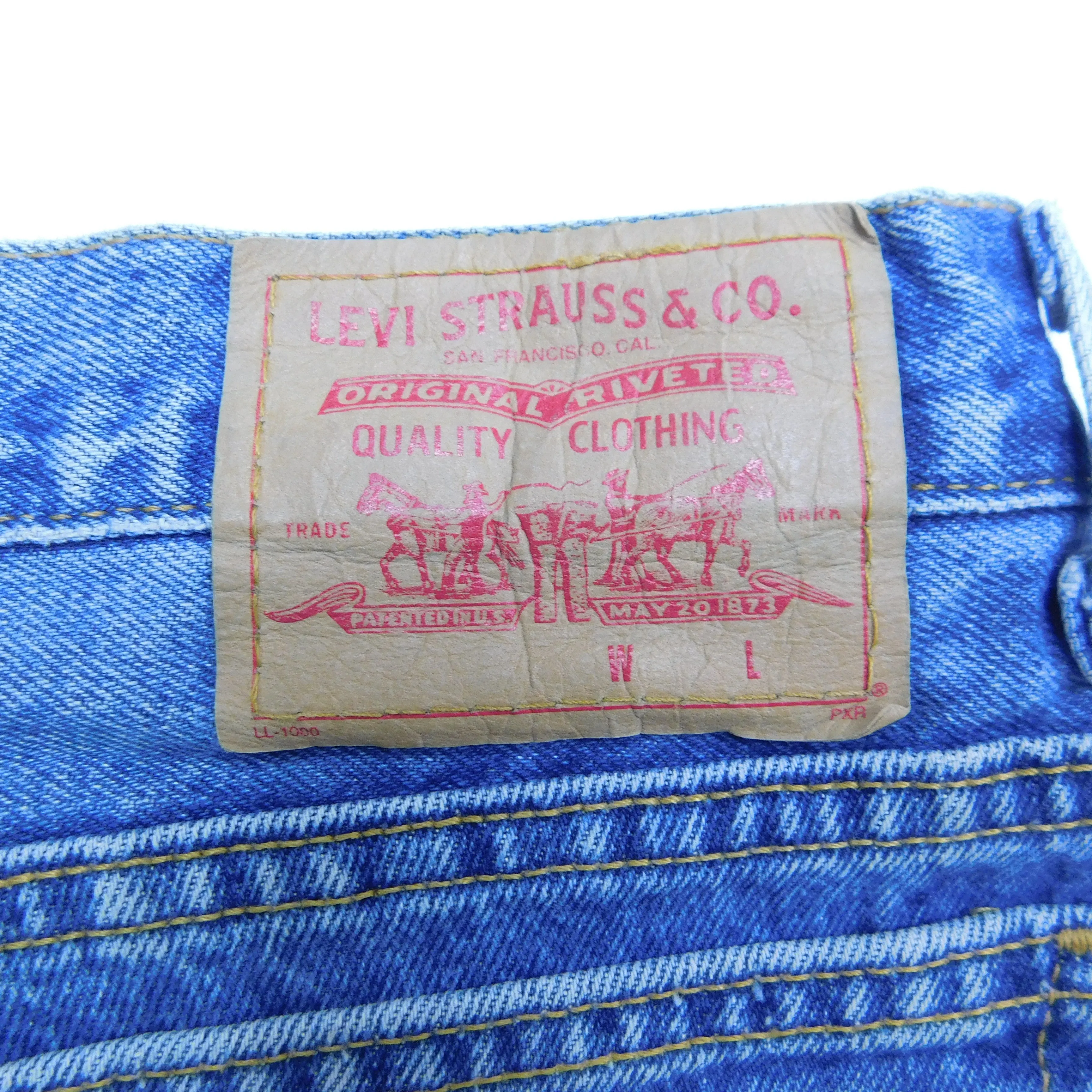 Levi's Slim Fit Blue Jeans