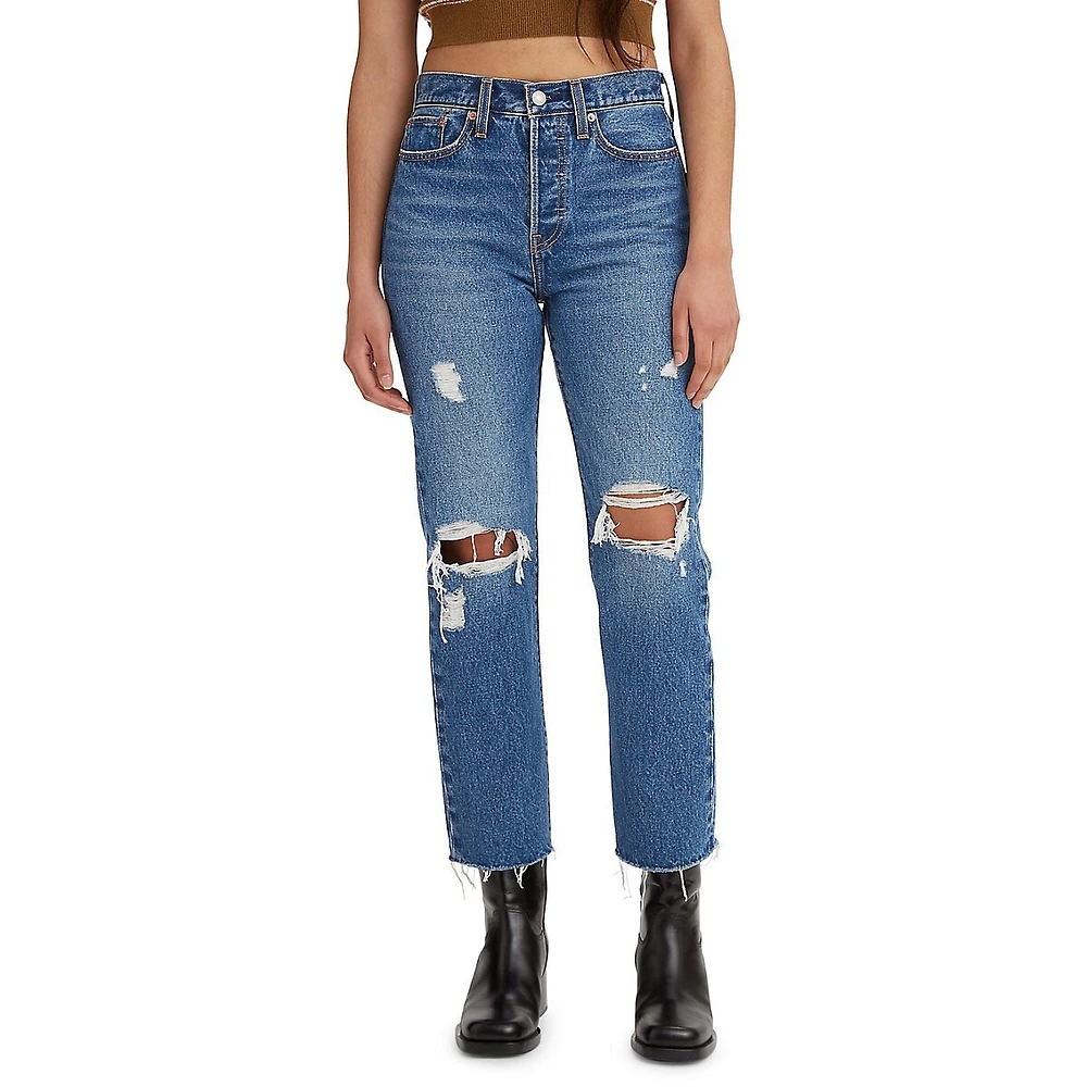 Levi's Premium Wedgie Straight Jeans Carry Kerry