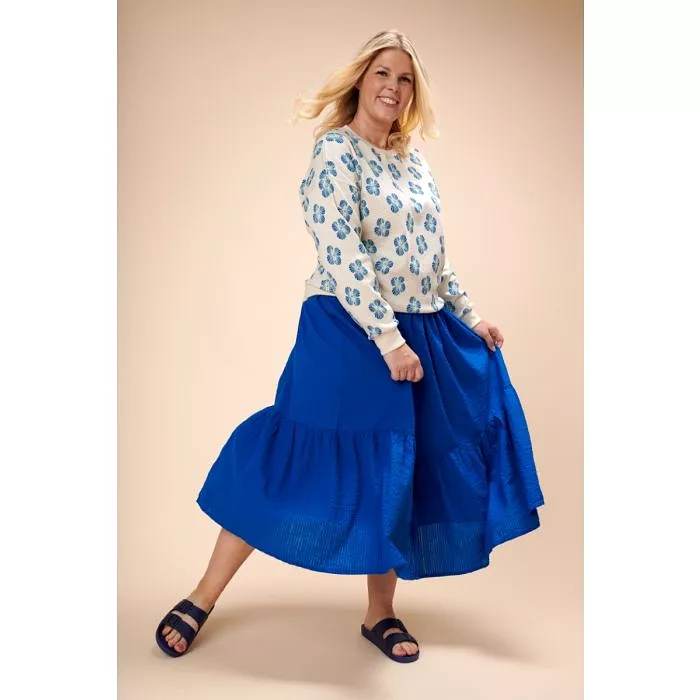 Lily-Balou Adult Snorkel Blue Benedicta Organic Cotton Skirt