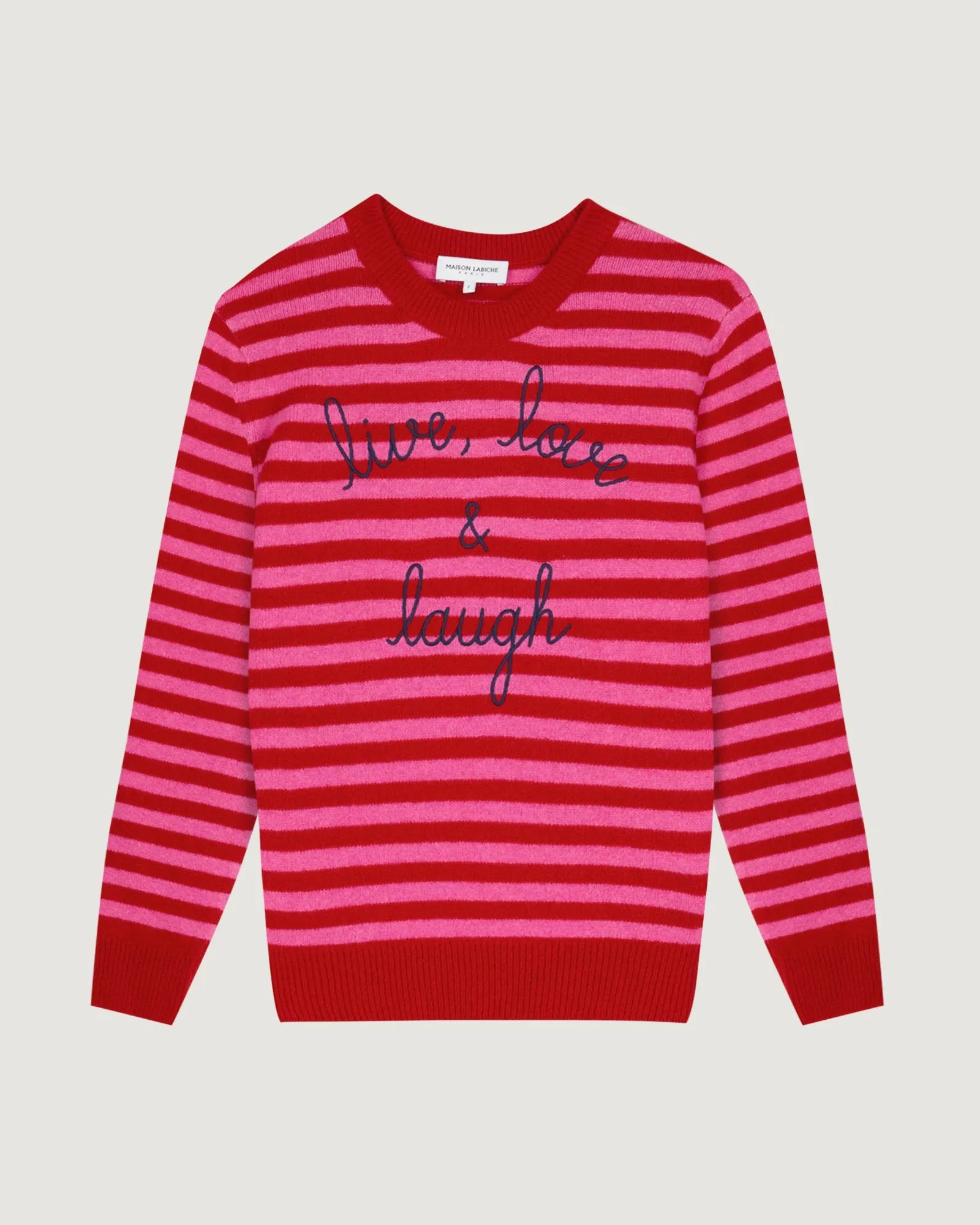 Live Laugh And Love choiseul wool sweater