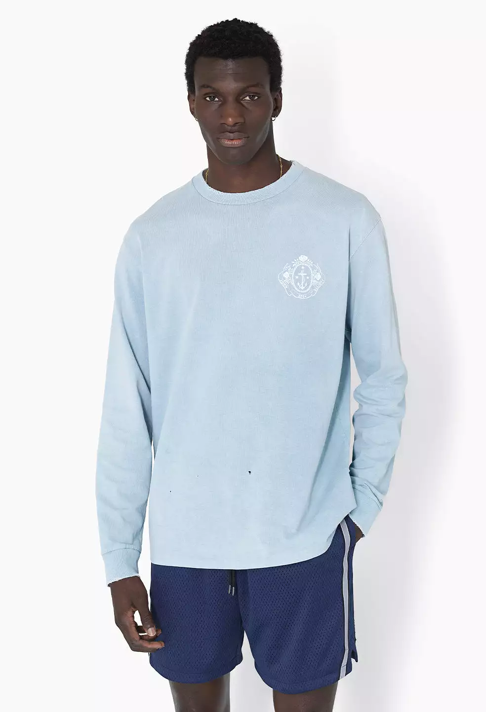 Ls Dinghy Tee / Washed Sky