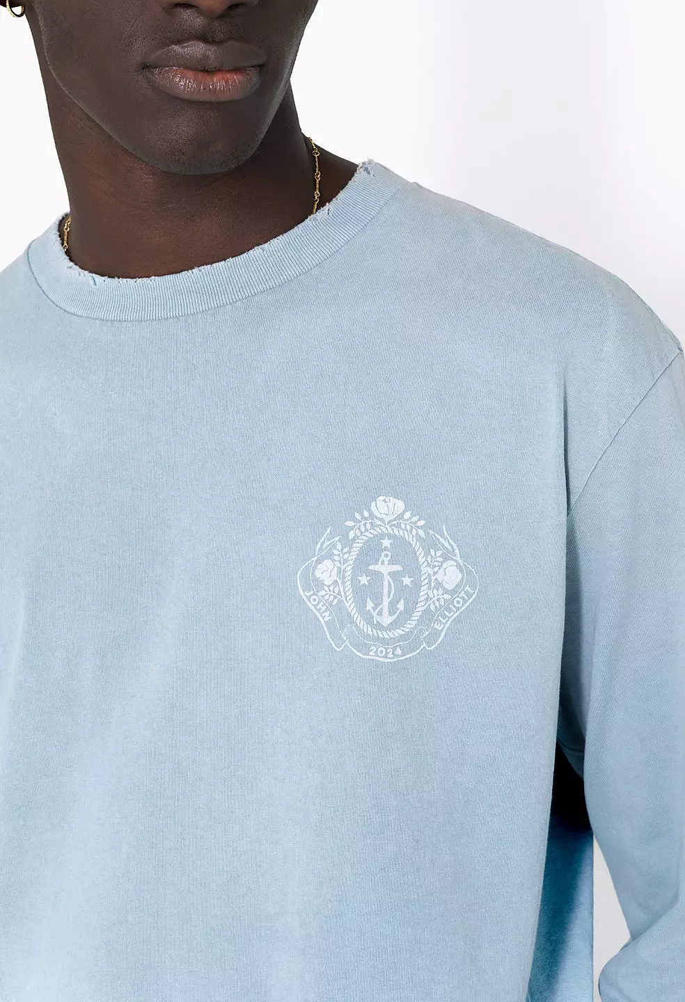 Ls Dinghy Tee / Washed Sky