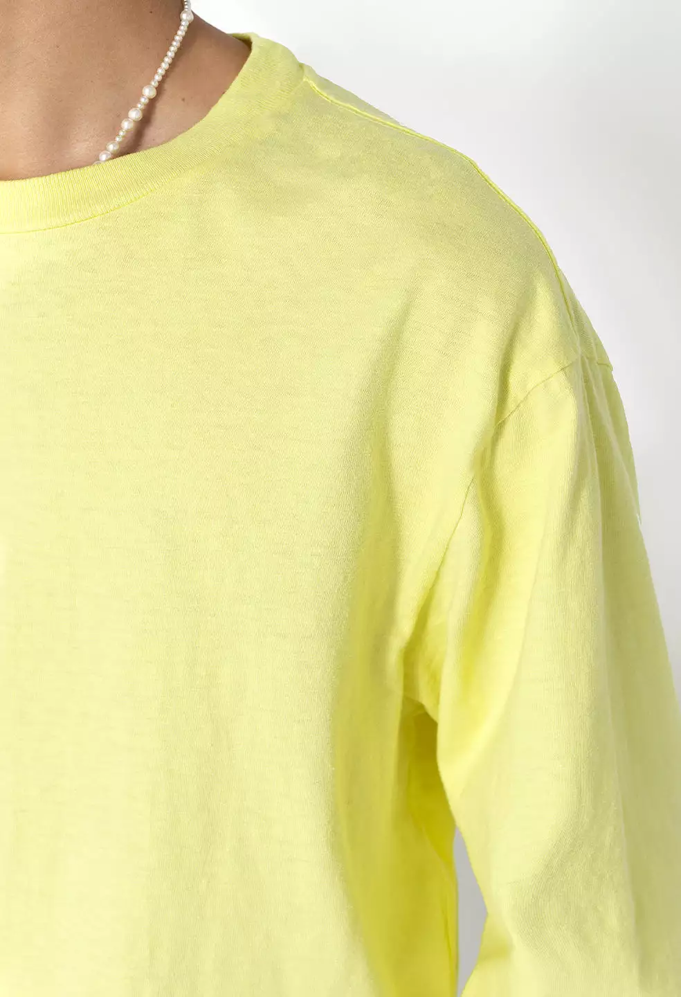 LS University Tee / Lemon