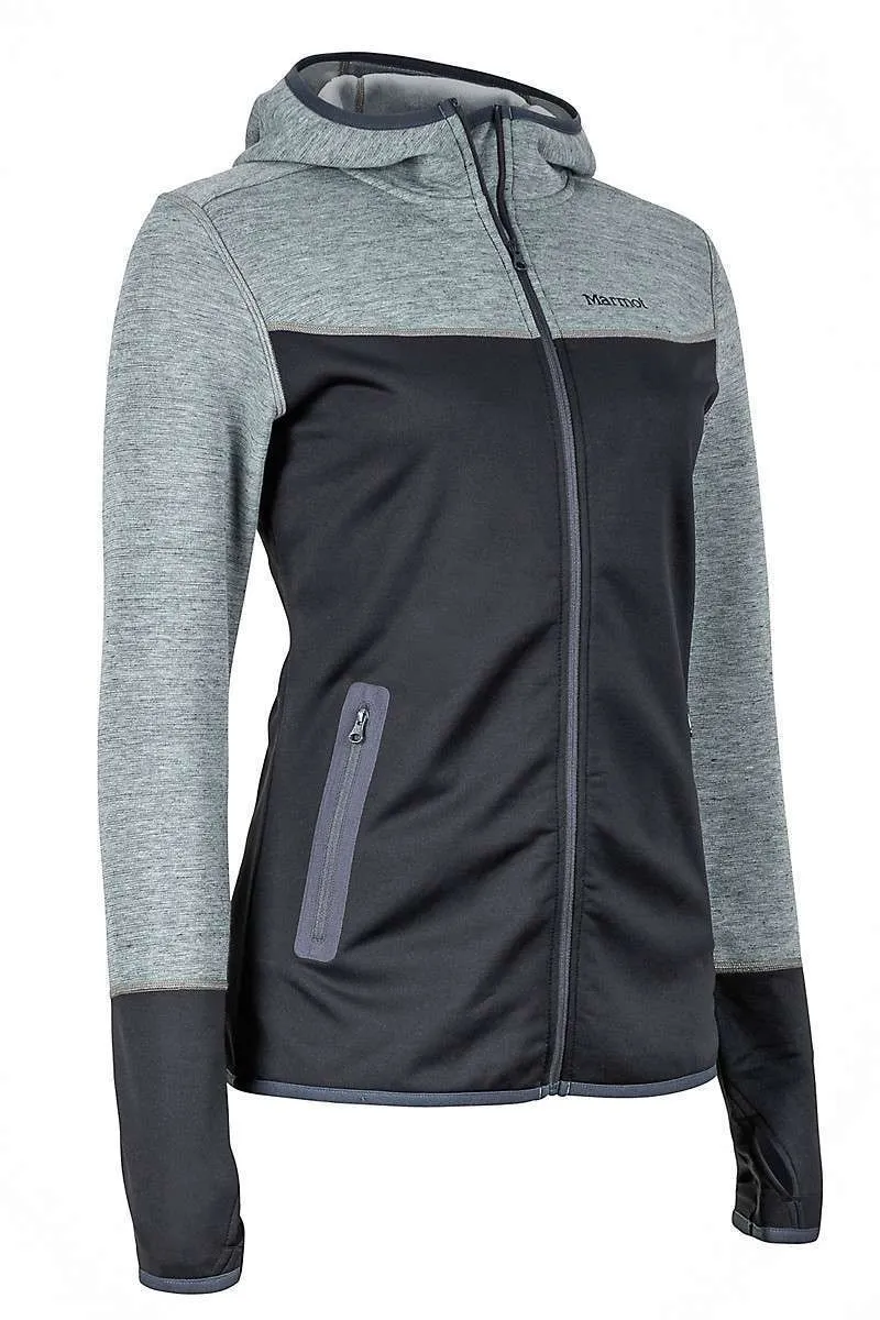 Marmot Women’s Sirona Hoodie – Black/Dark Steel