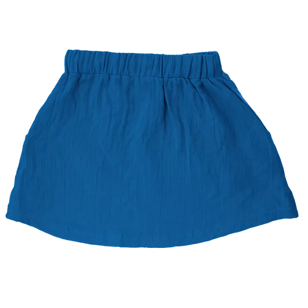 Maxomorra Blue Muslin Skirt