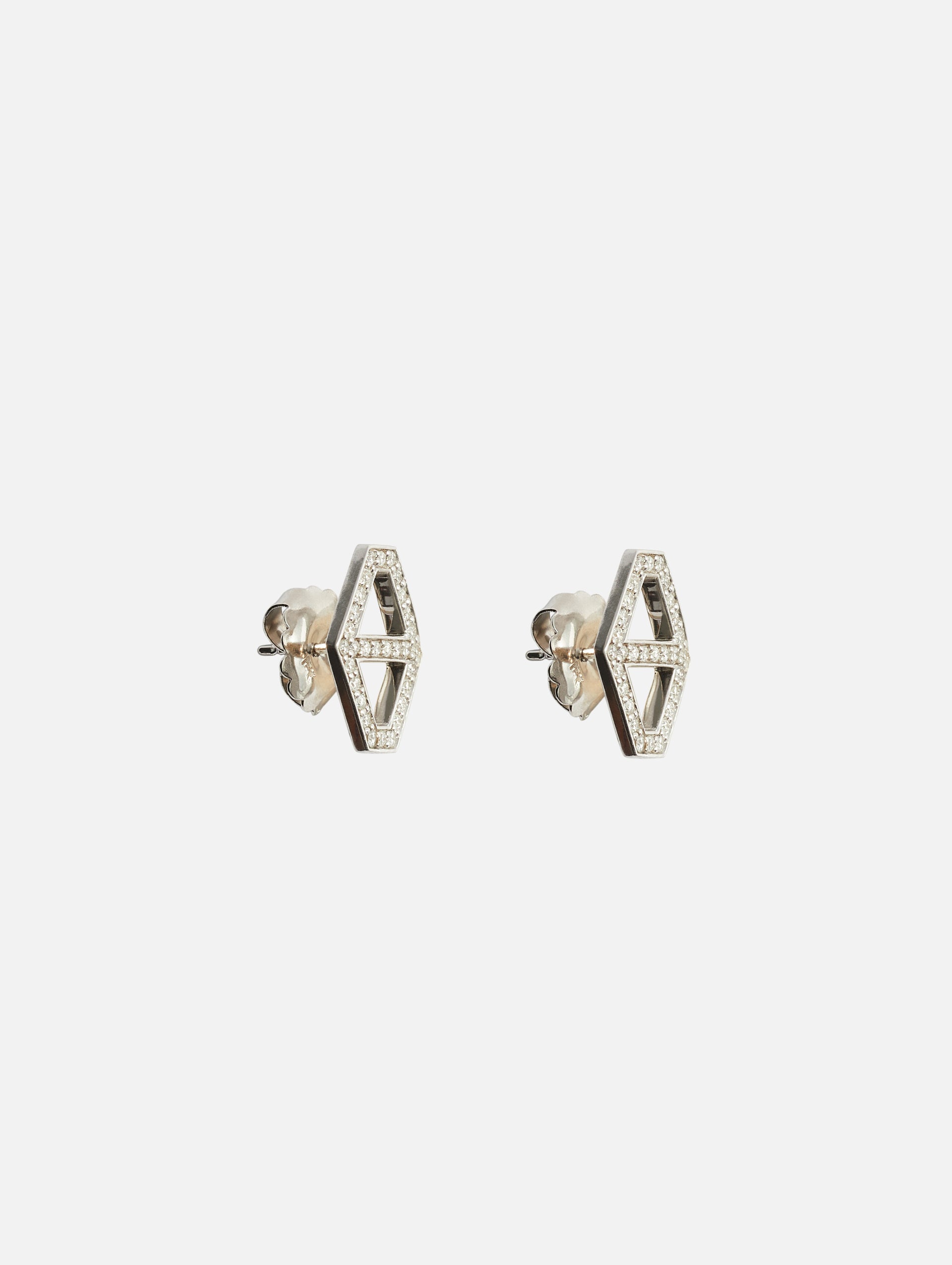 Medium Keynes Hexagon Studs