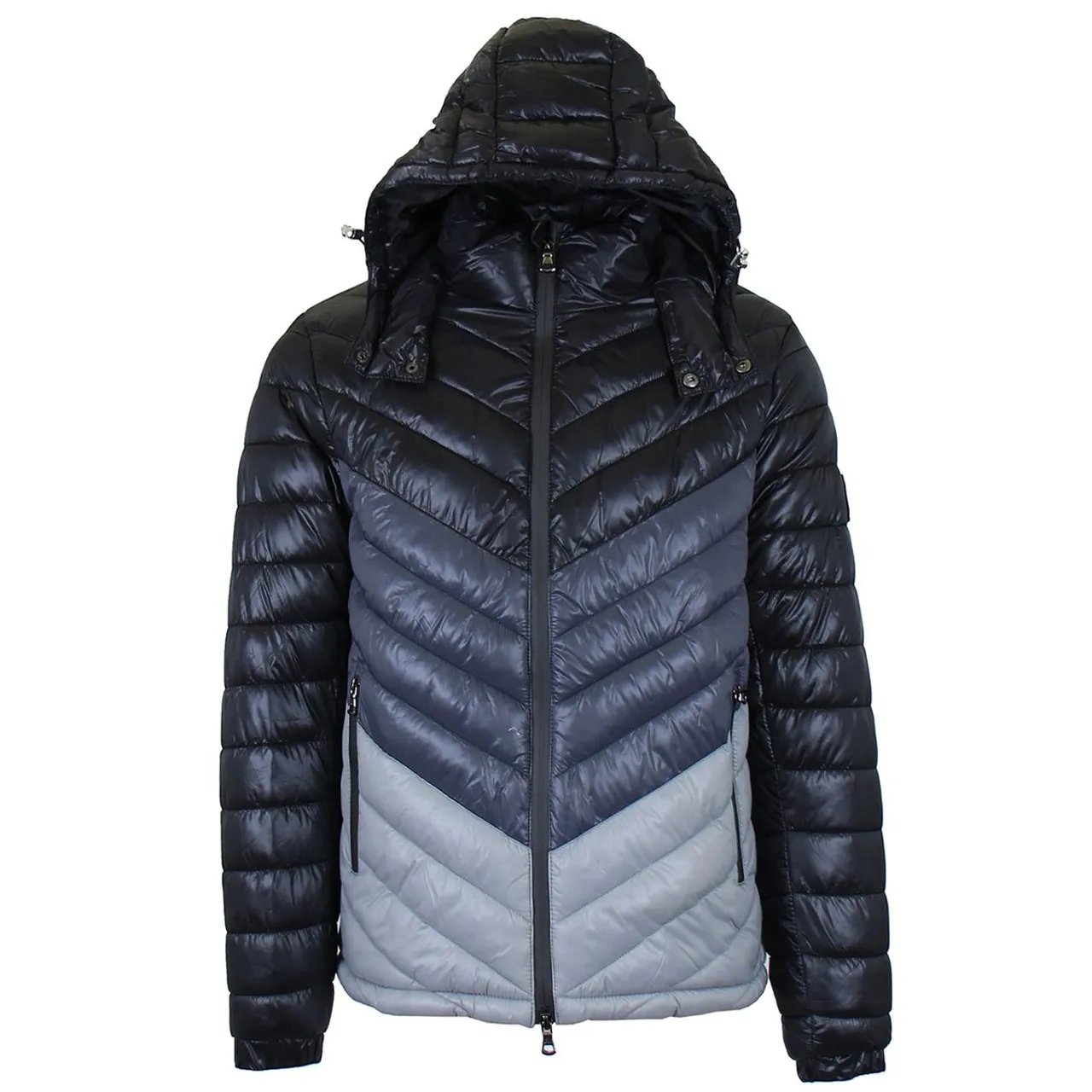 Men's Heavyweight Quilted Hooded Puffer Jacket