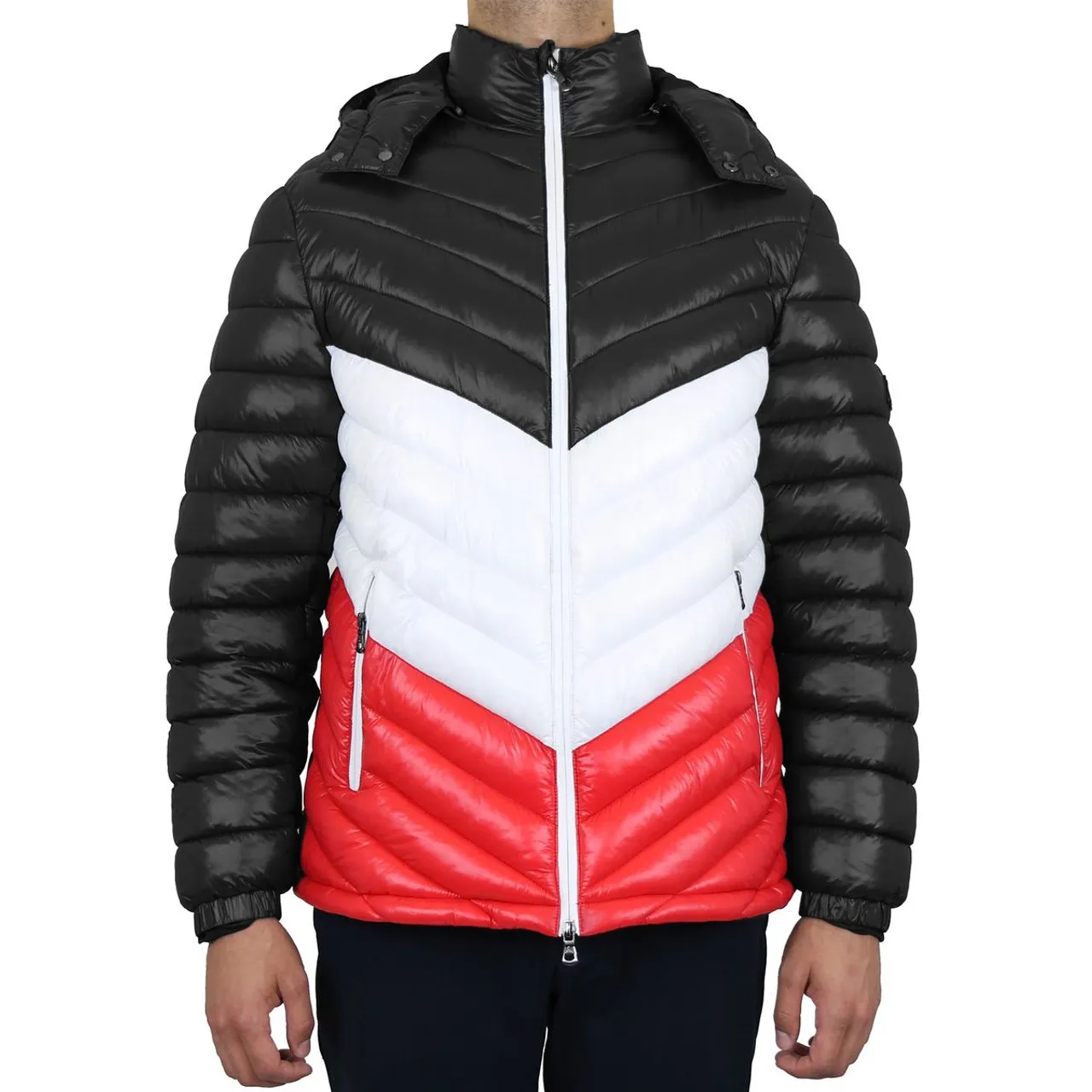 Men's Heavyweight Quilted Hooded Puffer Jacket