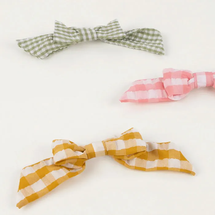 Meri Meri Gingham Hair Bows