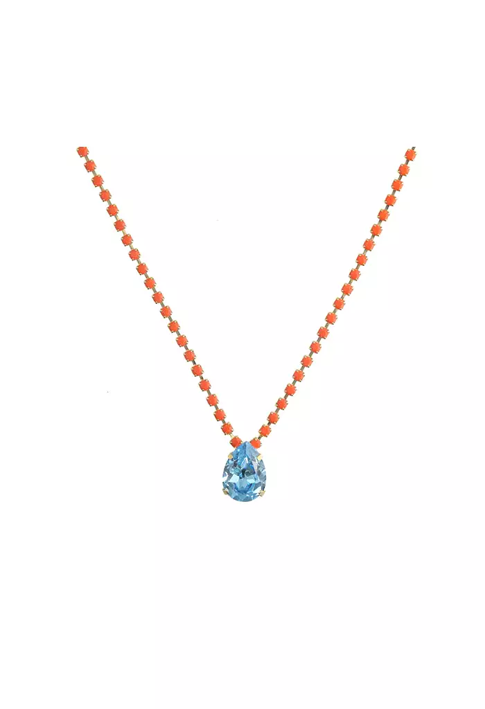 Milli Necklace-Aqua