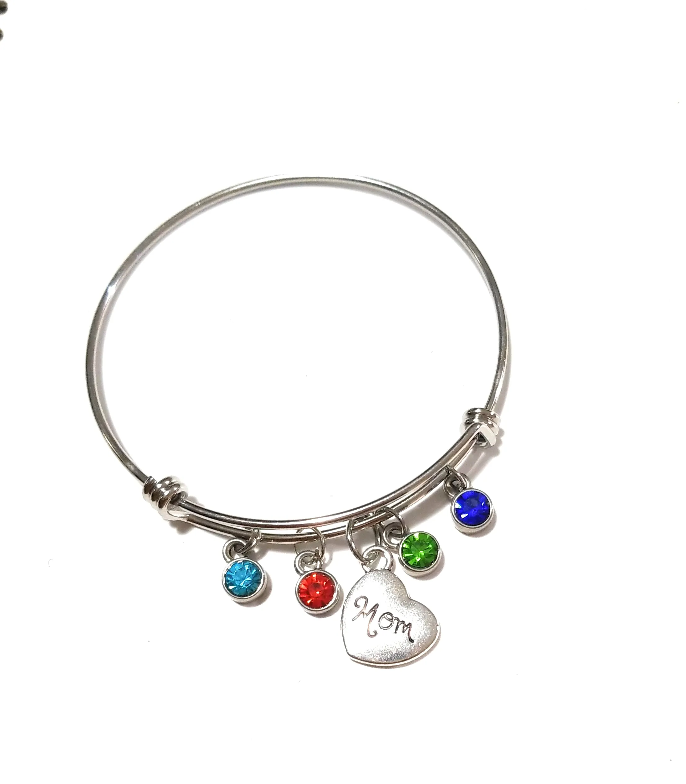 Mom bracelet with Birthstones