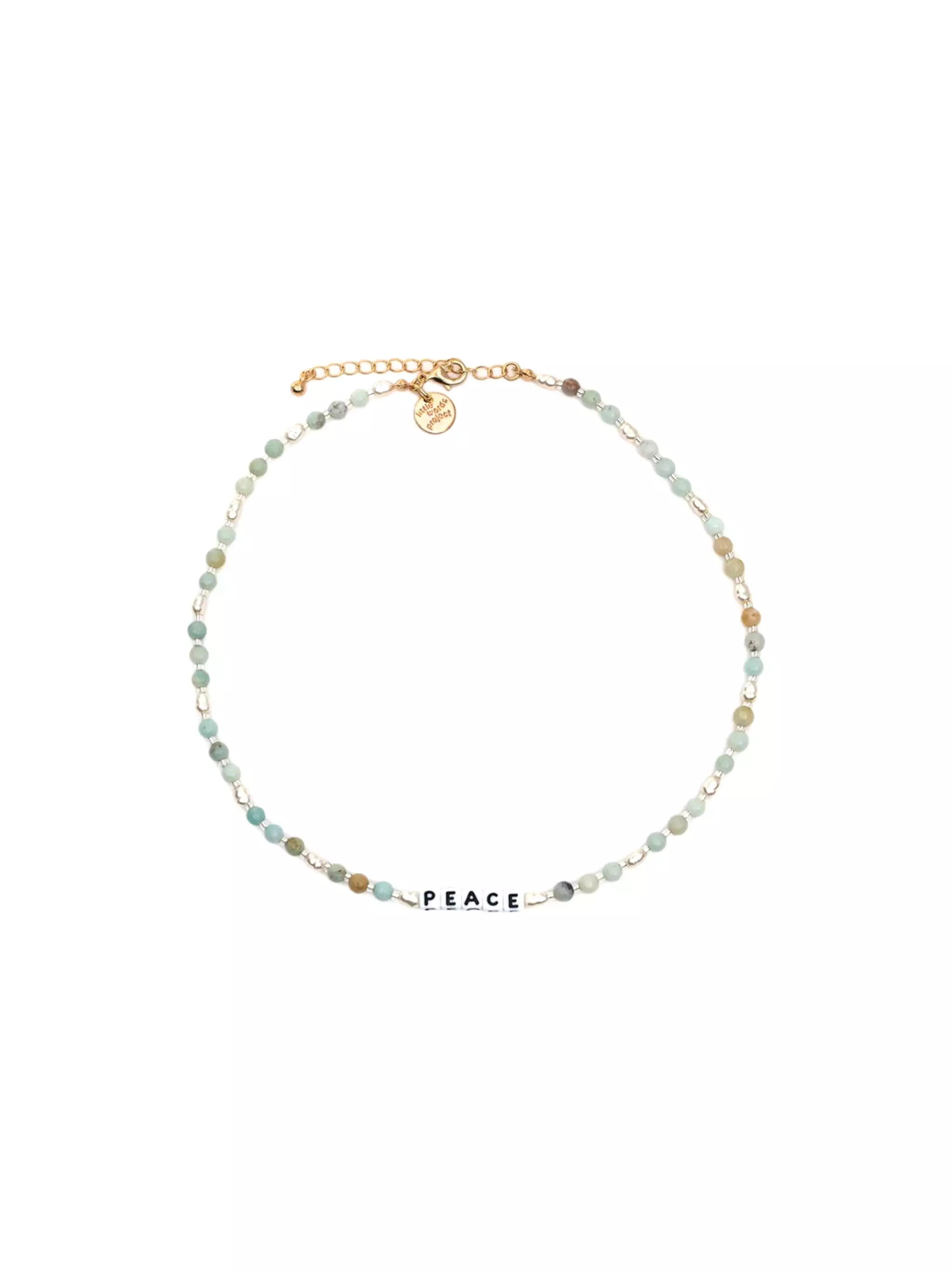 Necklace-White-Peace-High Tide CC-NK-PEA-HIT