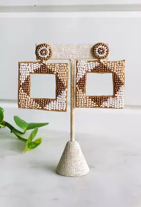 On My Mind Beaded Earrings