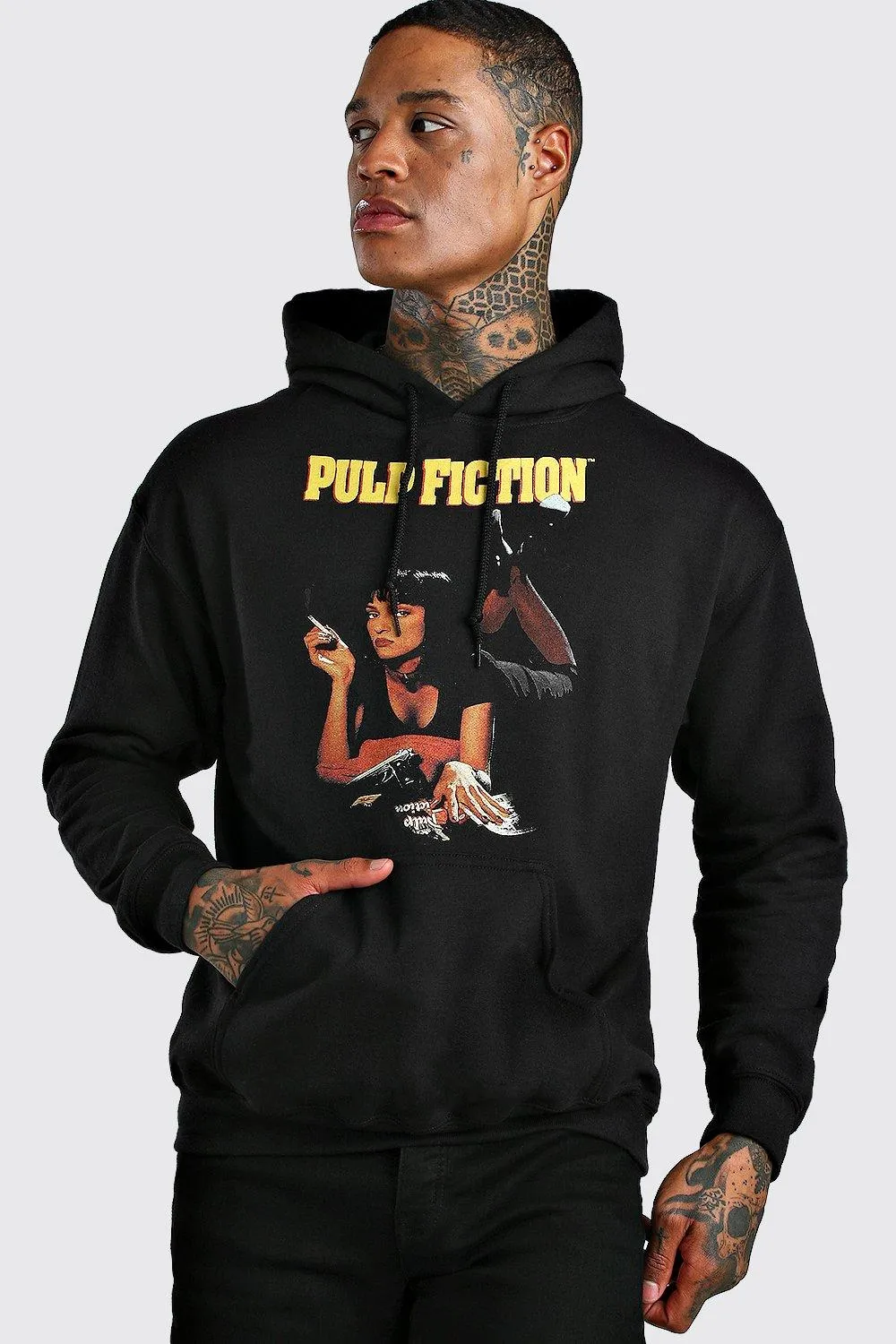 Oversized Pulp Fiction MIA License Hoodie