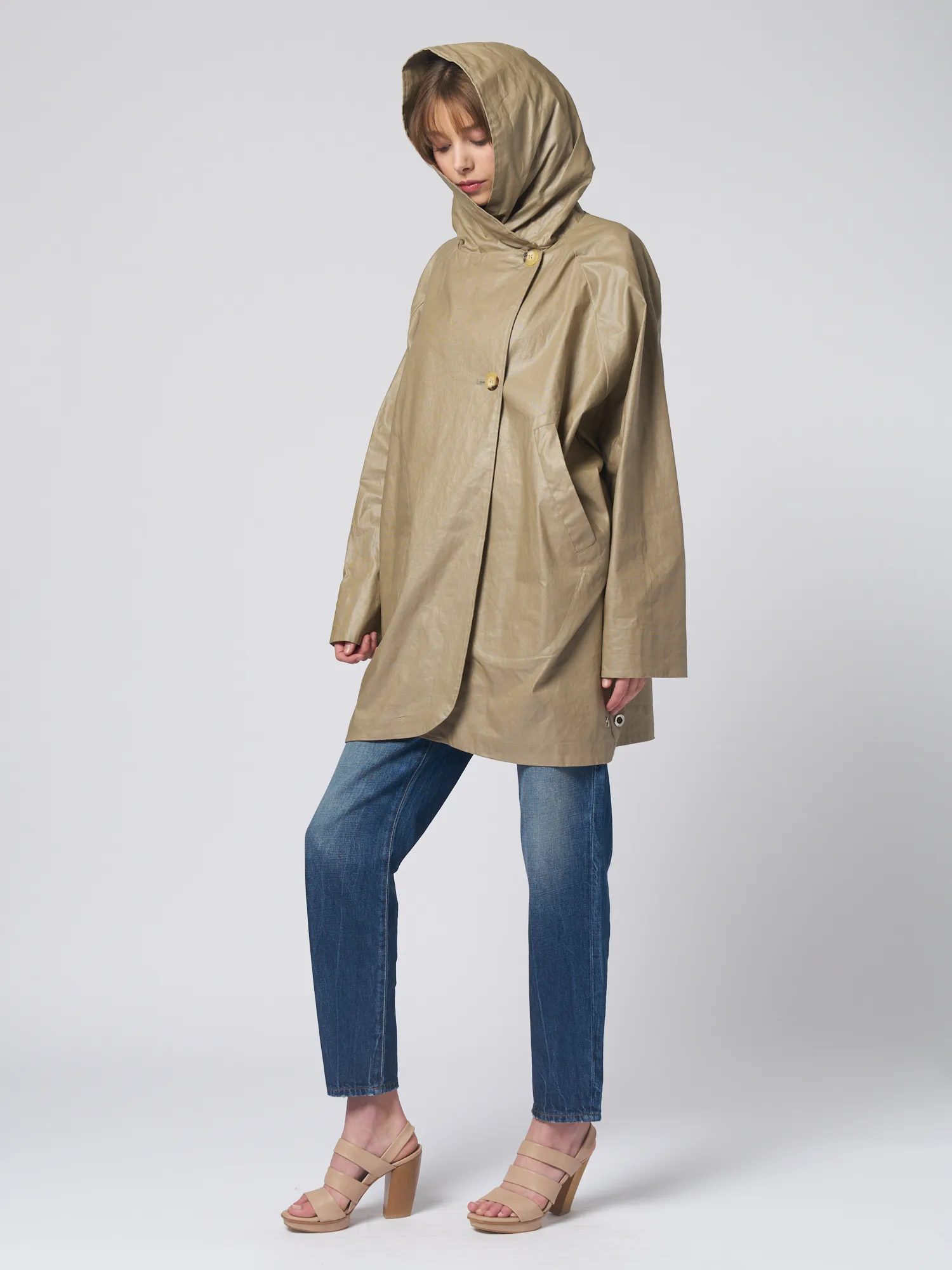 Paola Lib Coat Kaki 