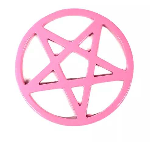 Pentagram spike choker