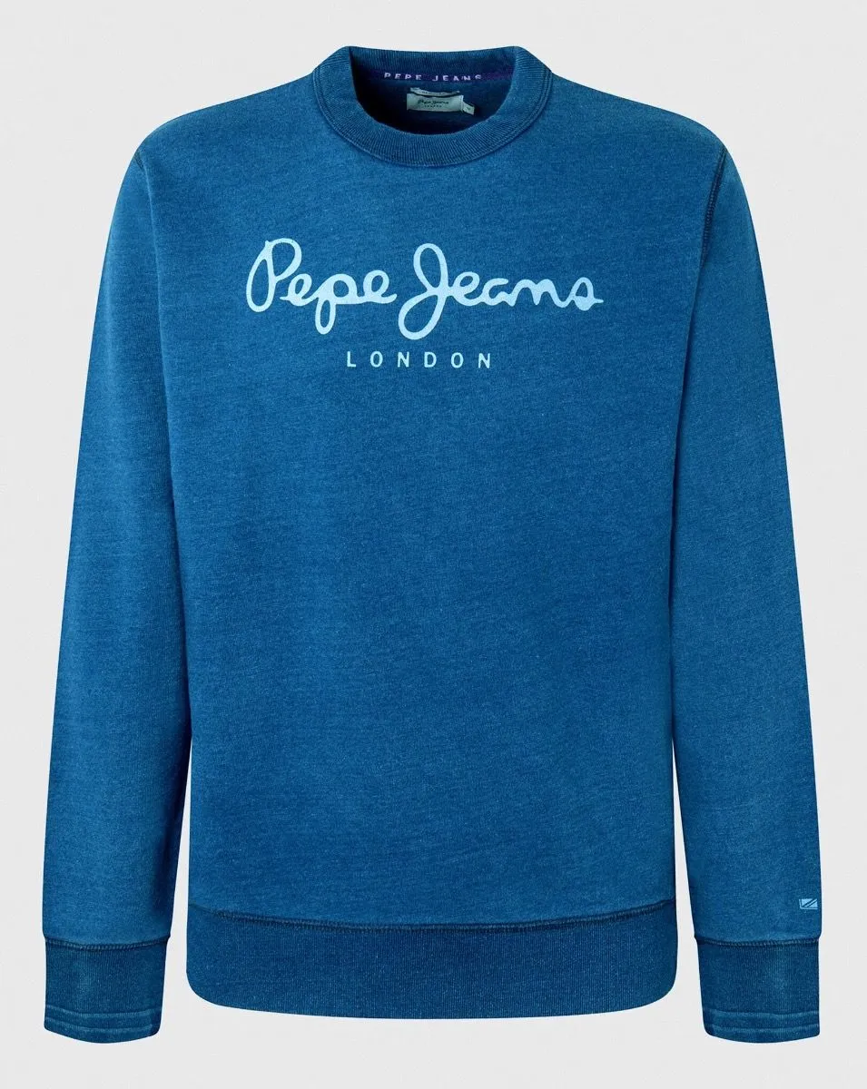 Pepe Jeans Dindigo Logo Sweatshirts Indigo