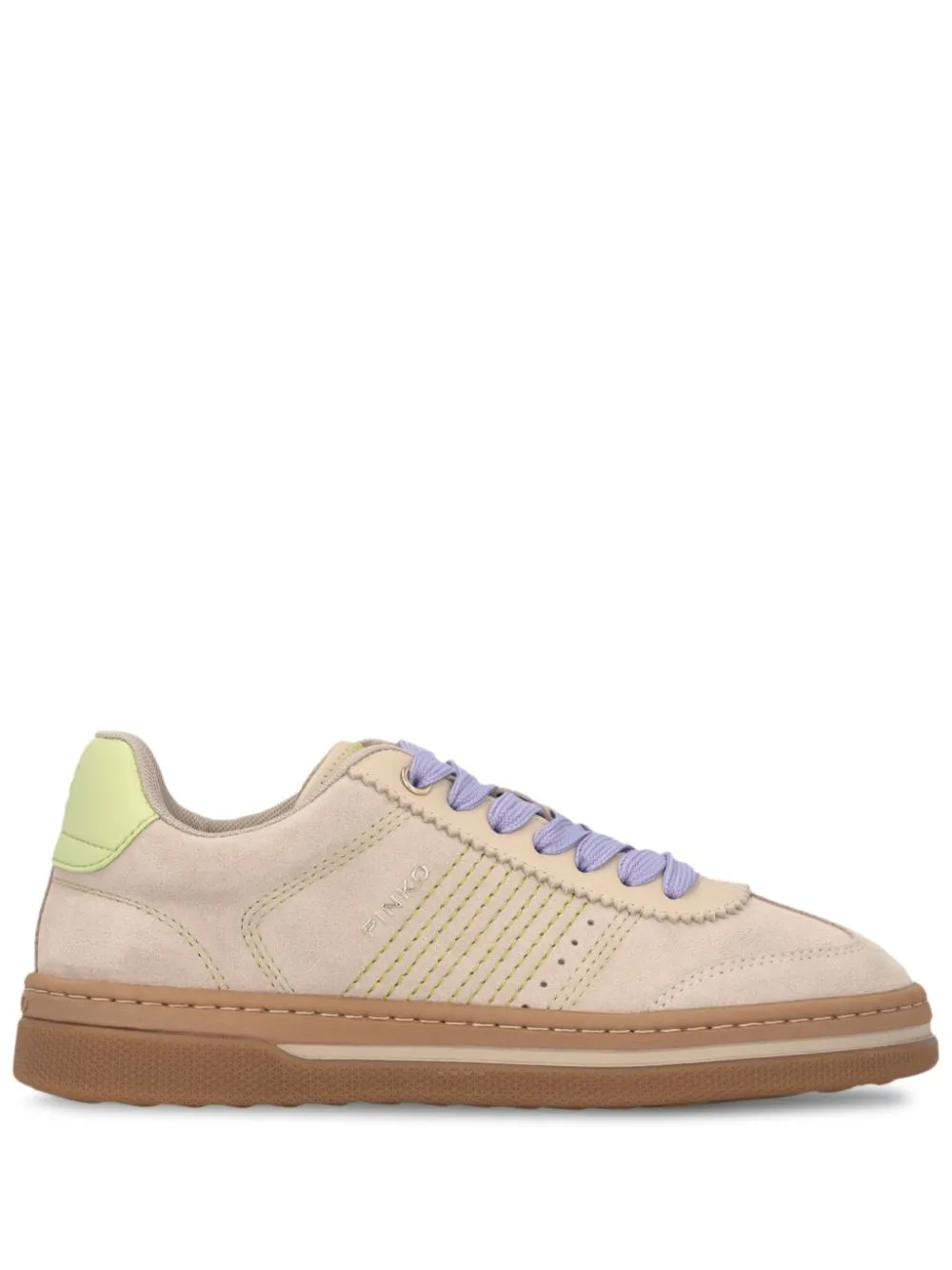 PINKO Mandy 03 suede sneakers - Neutrals