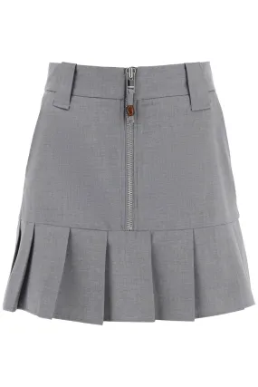 Pleated Mini Skirt