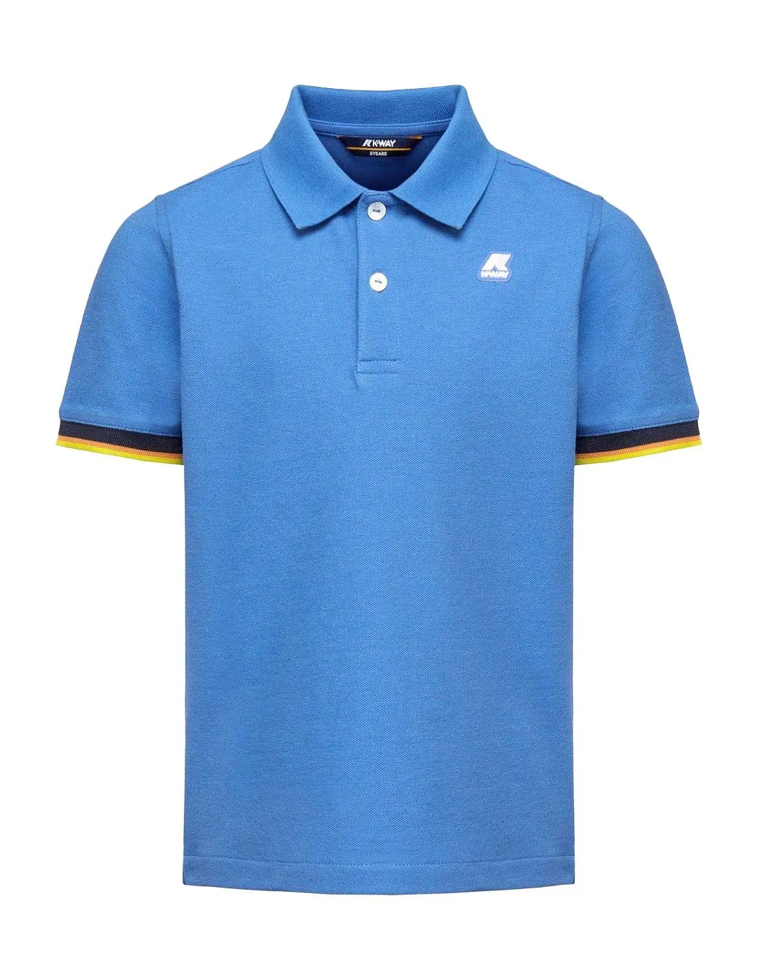 Polo K-way uomo K7121IW Vincent blu china PE23