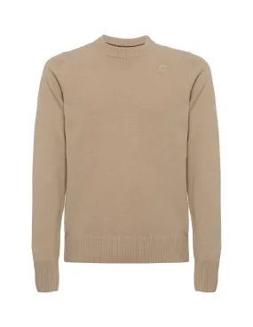 Pullover K-way uomo K2112PW Sebastien beige