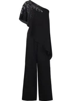 Raishma Women's Gwen Black Jumpsuit