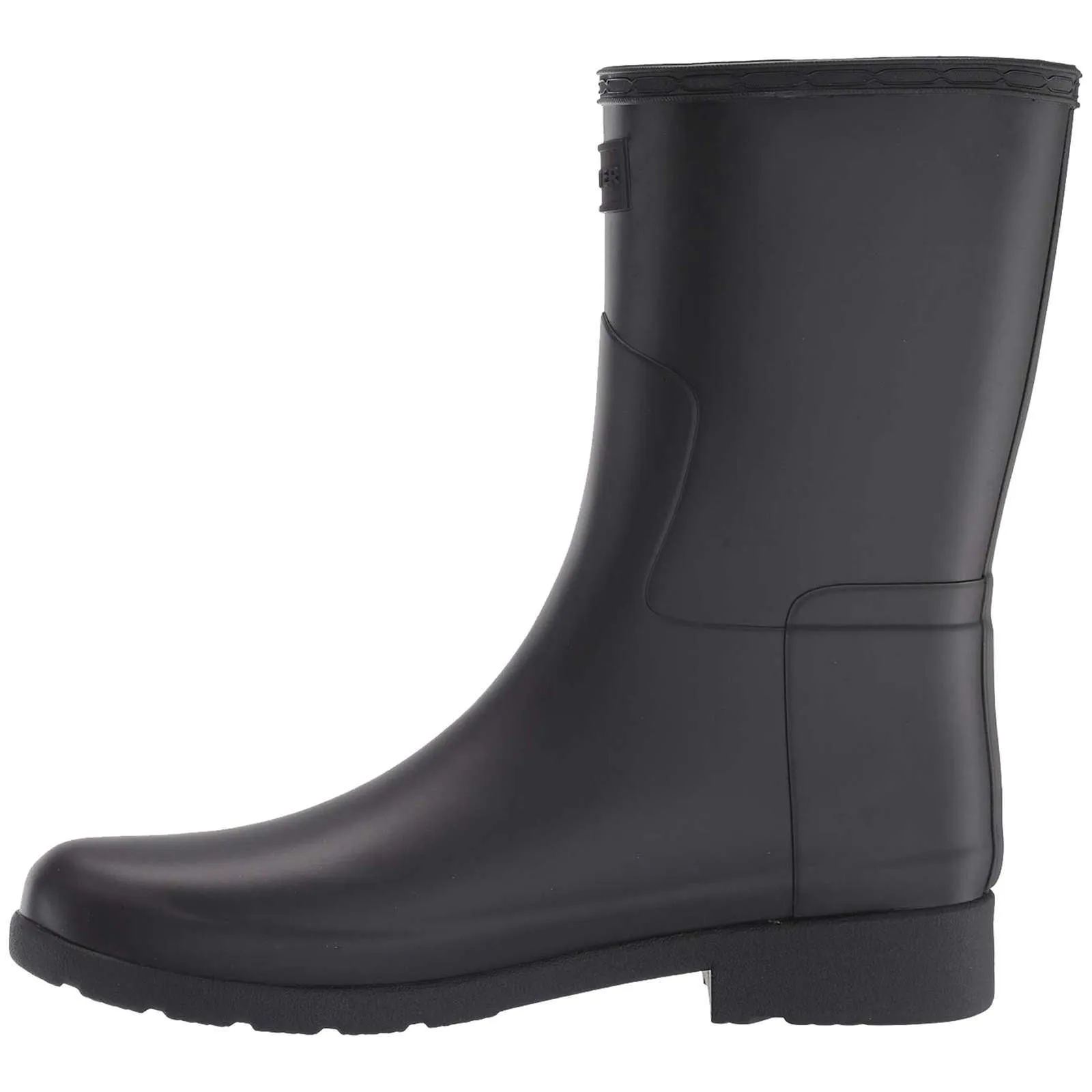 Refined Slim Fit Rubber Women's Short Wellington Boots