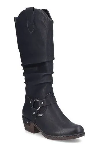 Rieker Ladies boots 93670 -00 black