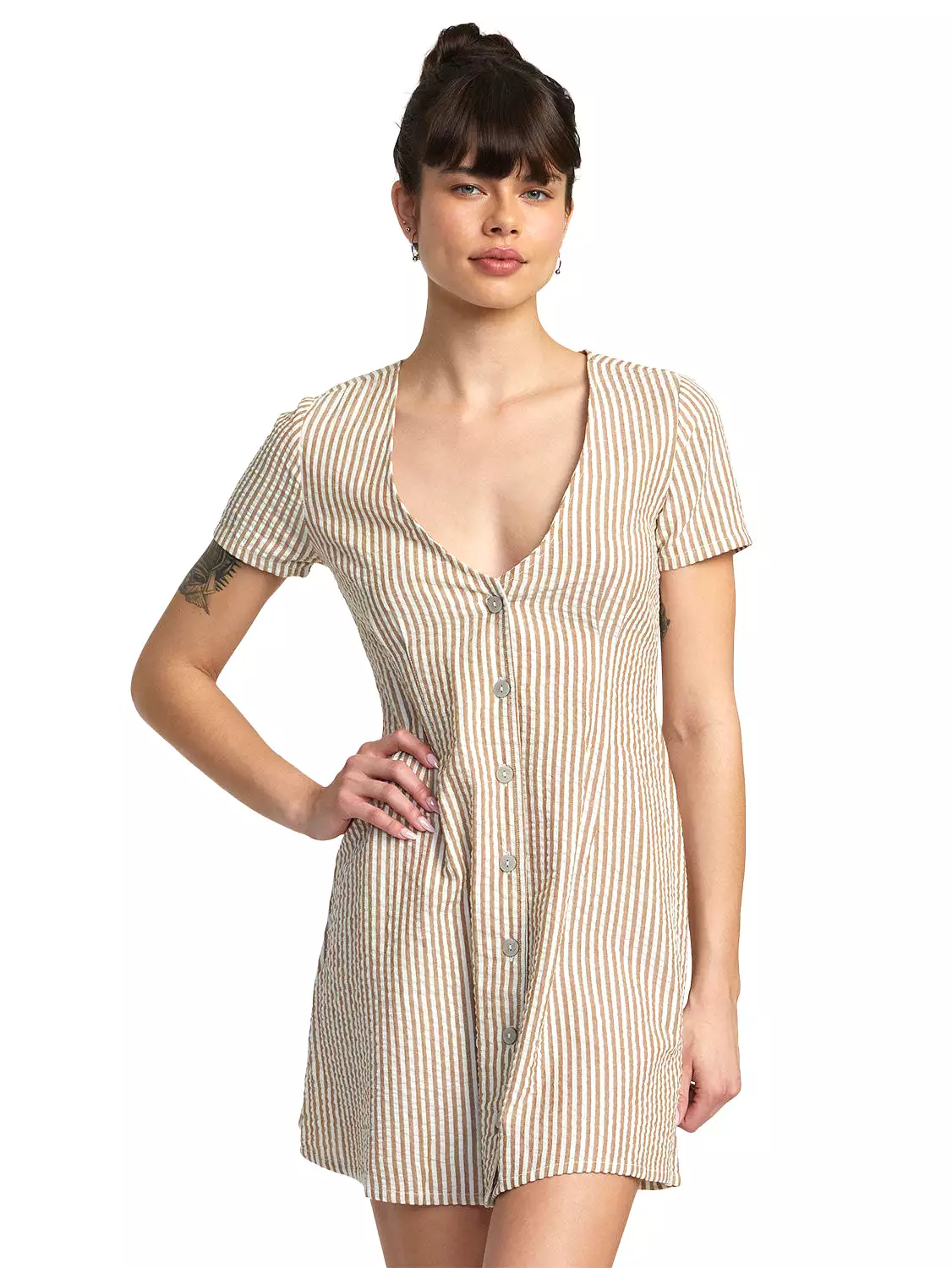 RVCA Ladies Understated A-Line Dress