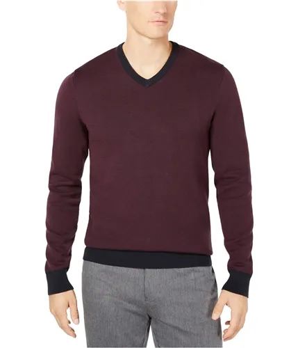 Ryan Seacrest Mens Mixed Yarn Pullover Sweater