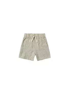 Rylee & Cru - Sage Gingham Bermuda Short