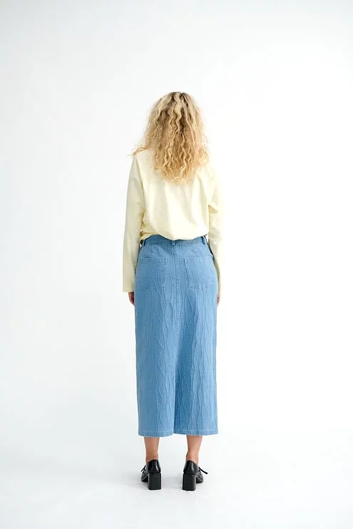 Résumé AlfieRS Skirt Medium Denim