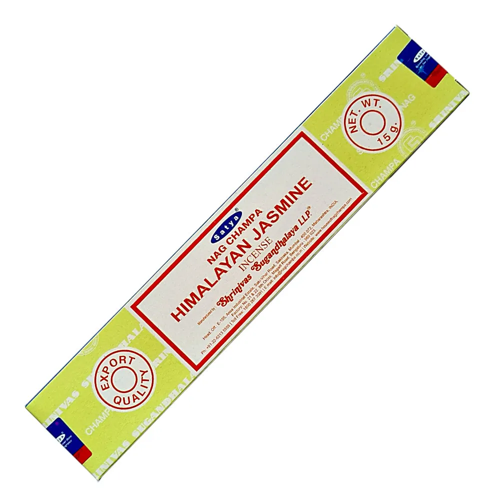 Satya Himalayan Jasmine Incense Sticks 15 gm