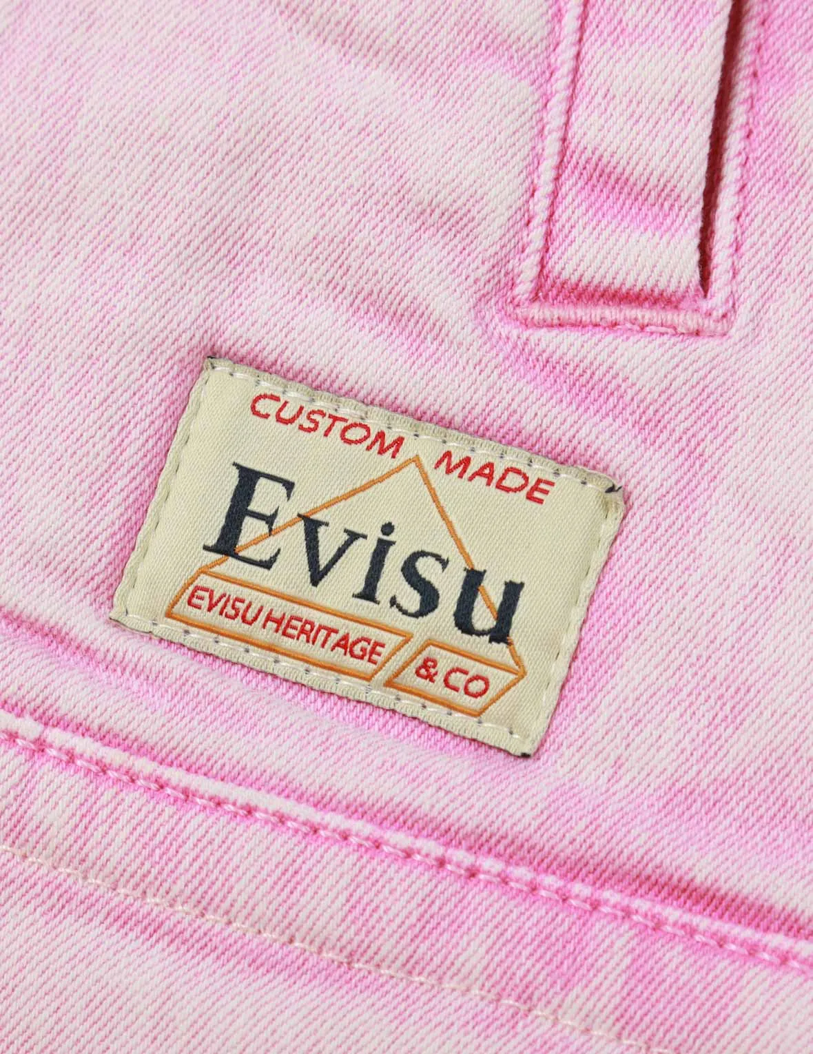 Seagull Embroidery Fuchsia Denim Jacket