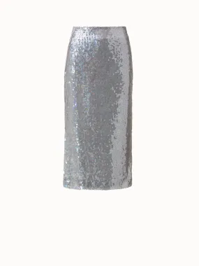 Sequins Pencil Skirt