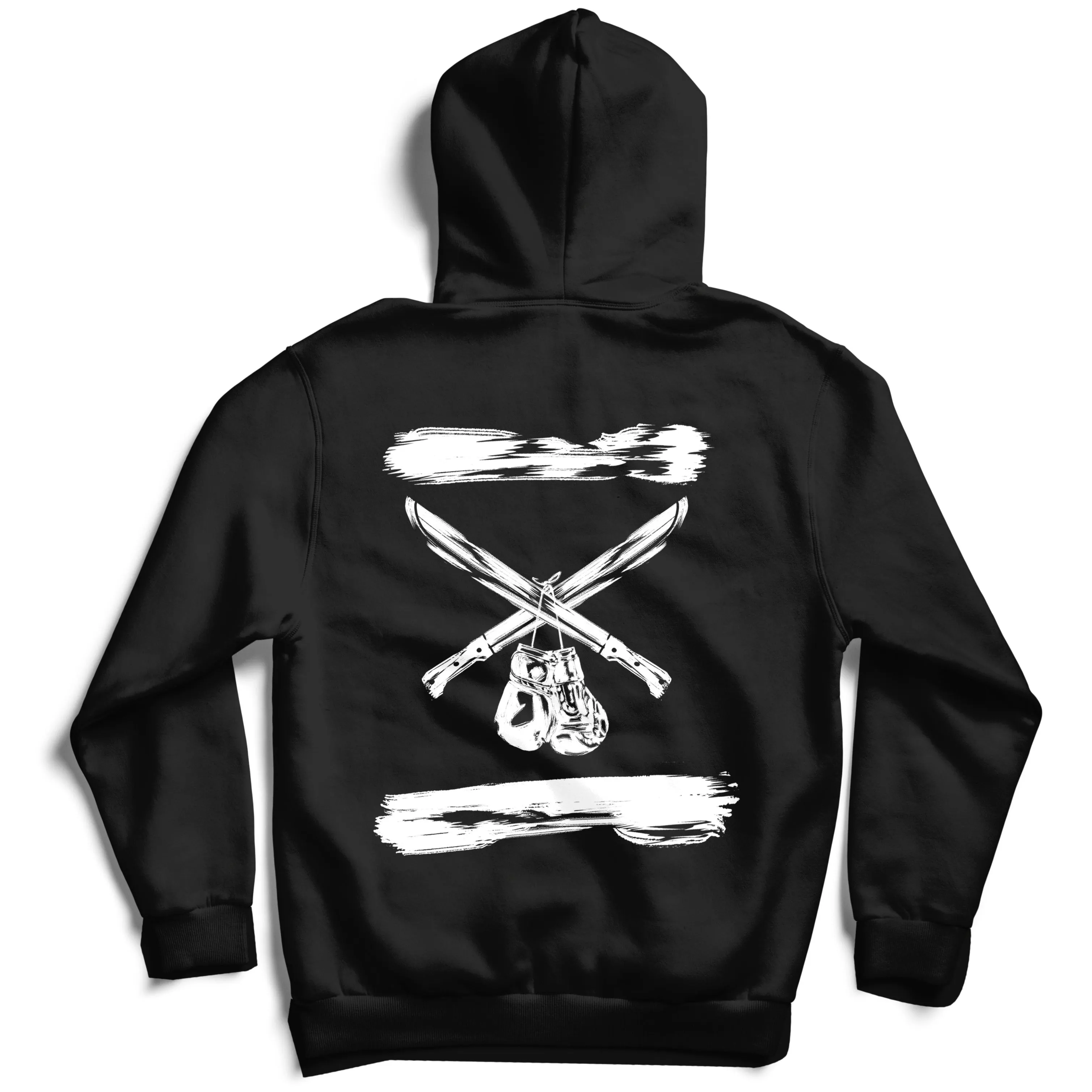 SHARPENED BLADES HOODIE - BLACK