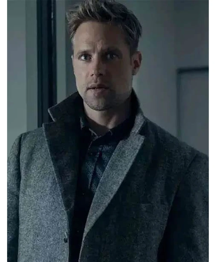 Shaun Sipos Reacher S02 Grey Jacket - William Jacket