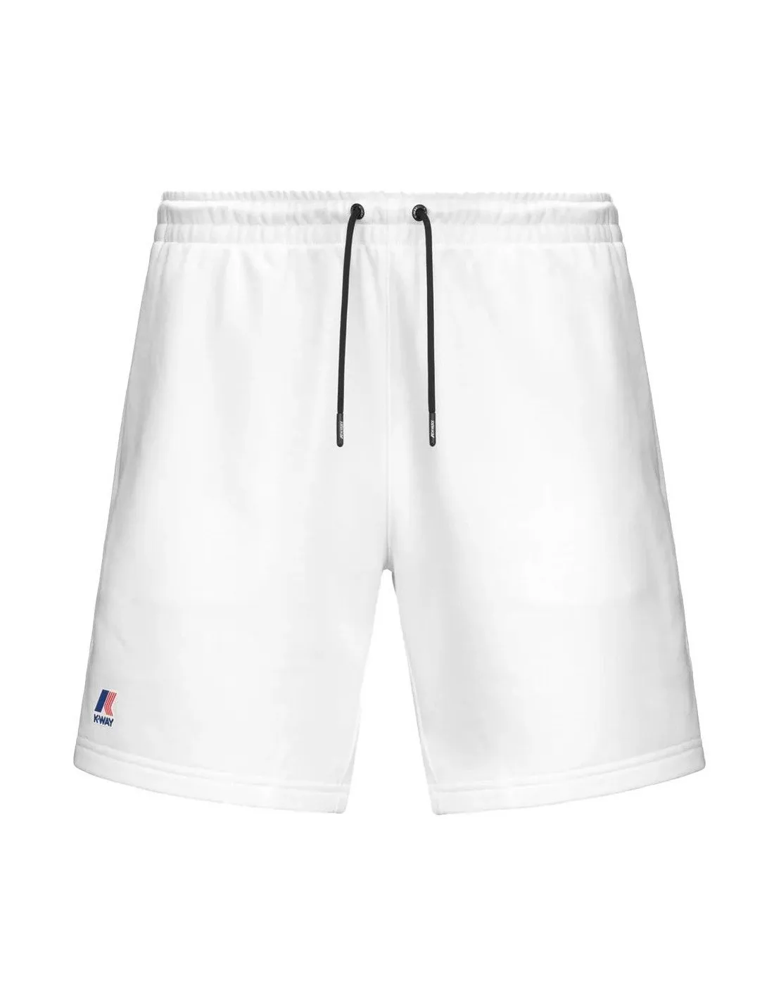 Shorts K-way uomo K51225W Le vrai dorian bianco