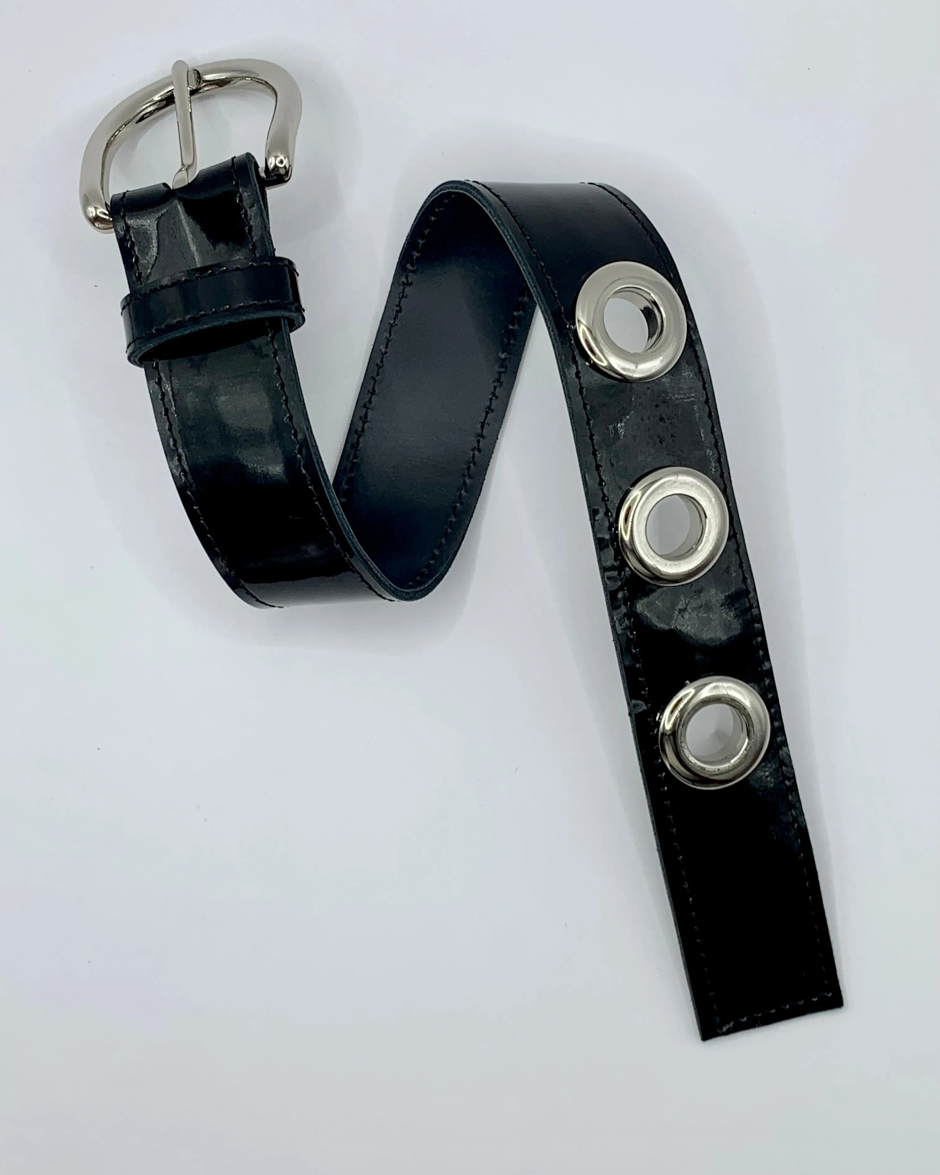 SJ X DBD big black patent buckle choker