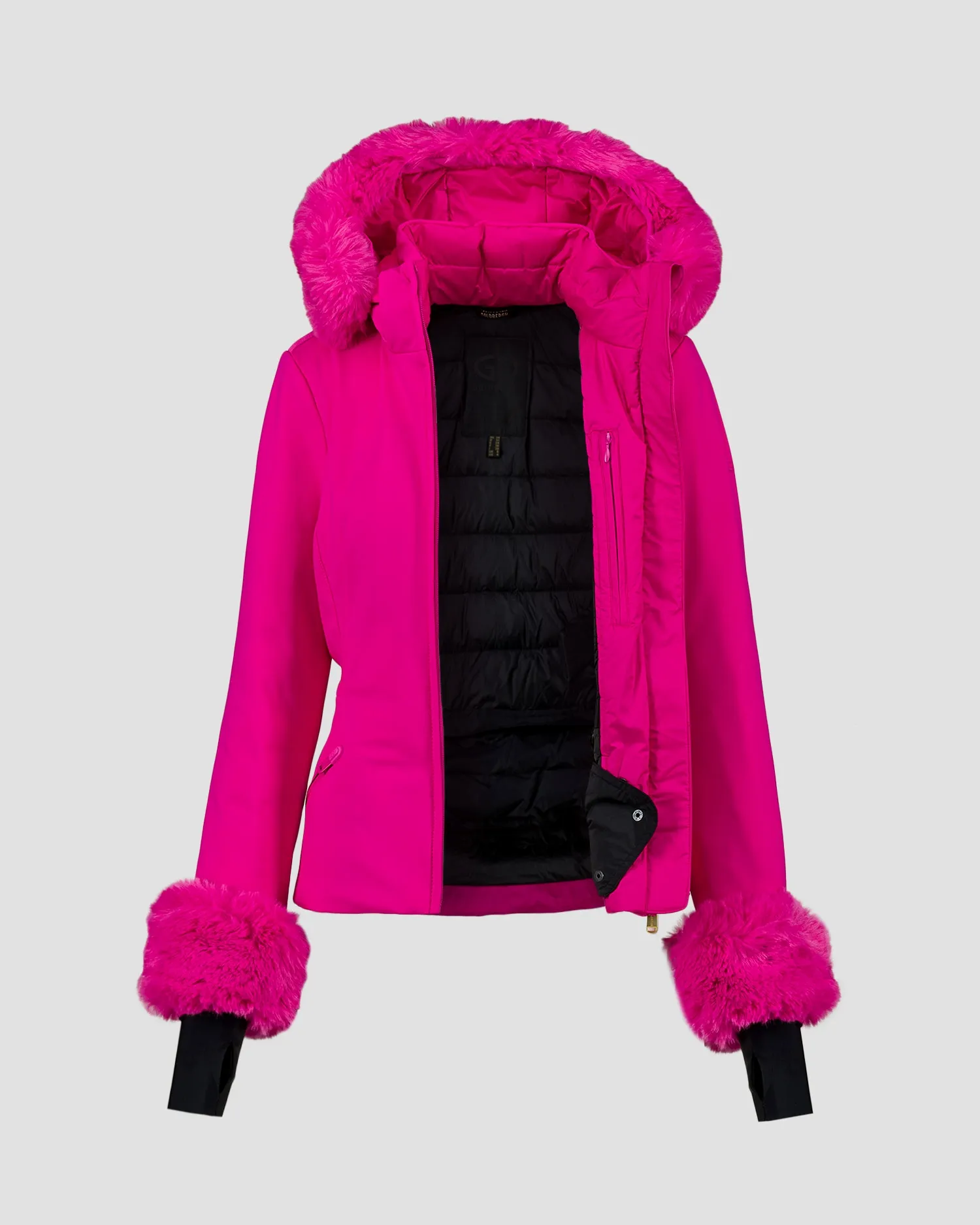 Ski jacket with a faux fur Goldbergh Giselle GB01615244-4715