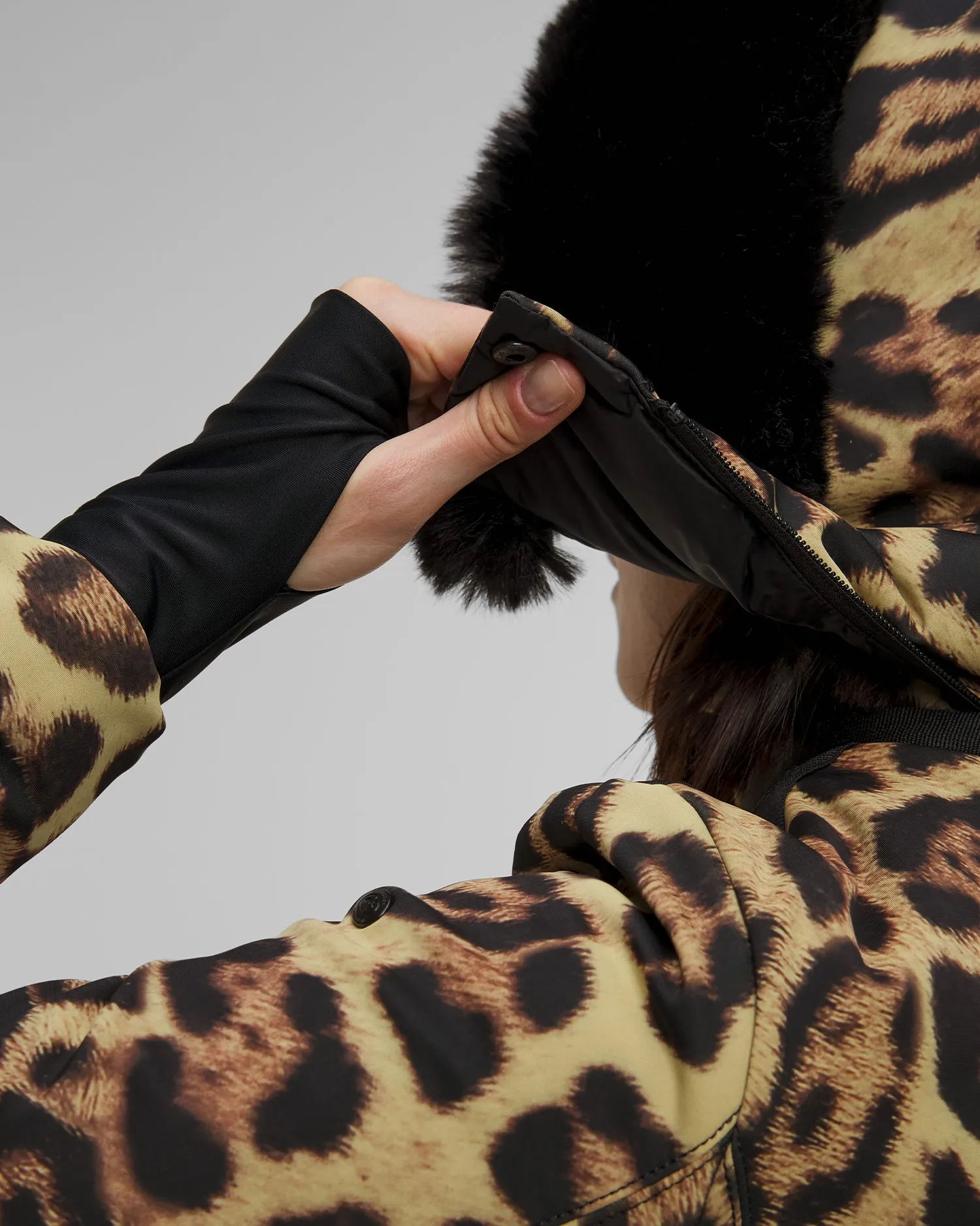 Ski jacket with animal print Goldbergh Felis GB02810244-7250