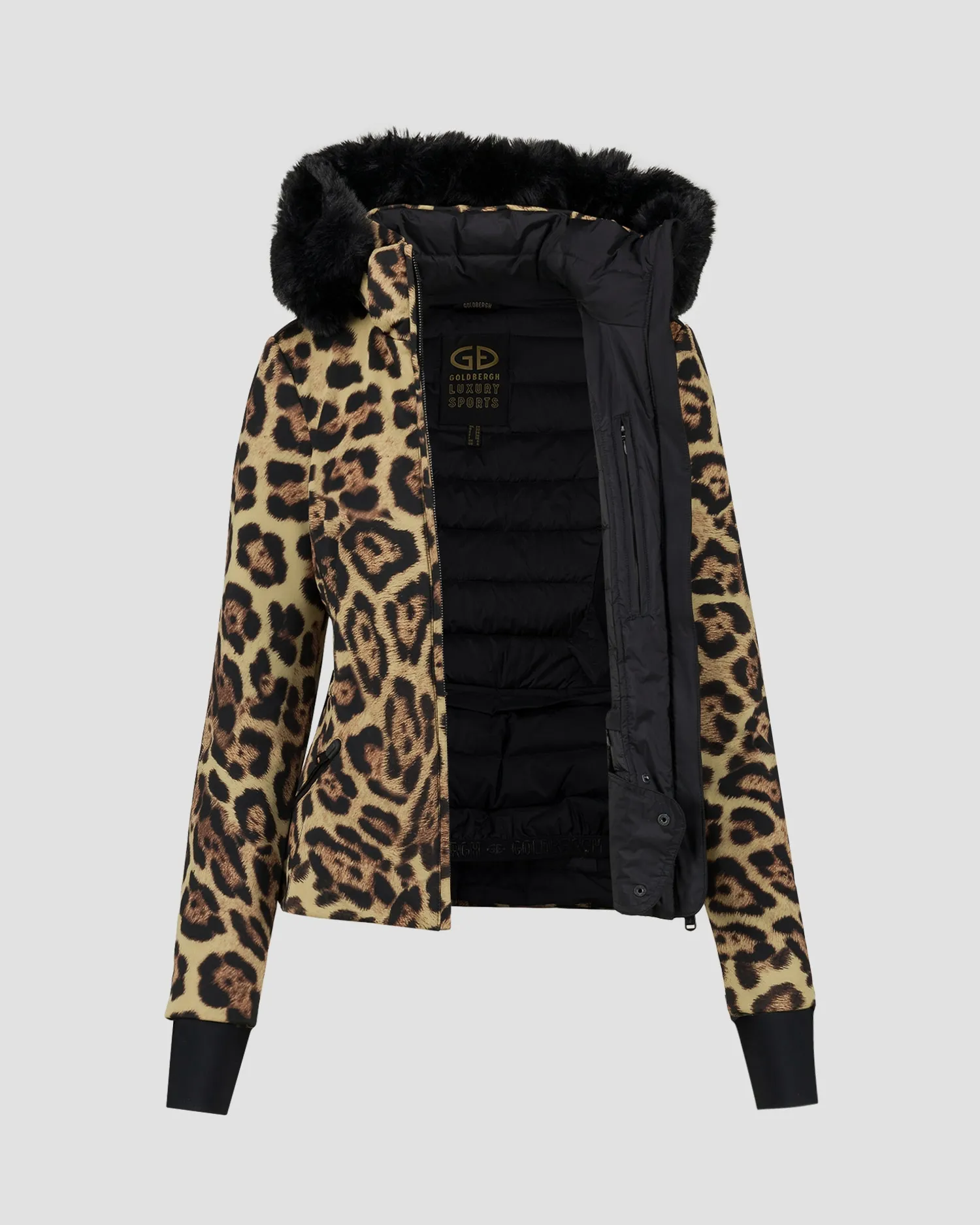 Ski jacket with animal print Goldbergh Felis GB02810244-7250