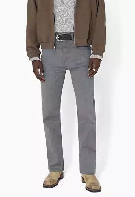 Sly High-Rise Straight / Selvedge Grey