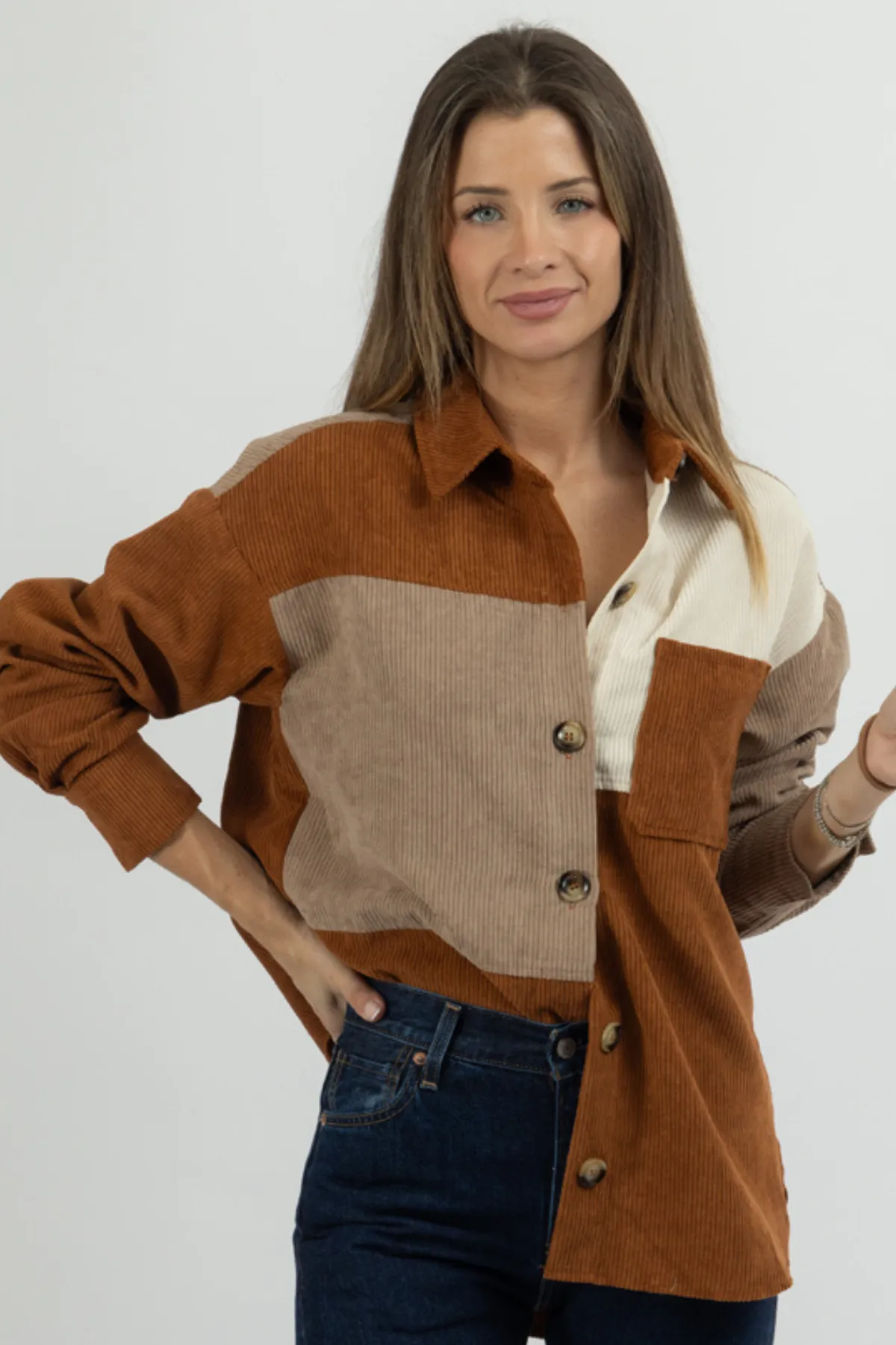 SONOMA CORDUROY SHIRT JACKET