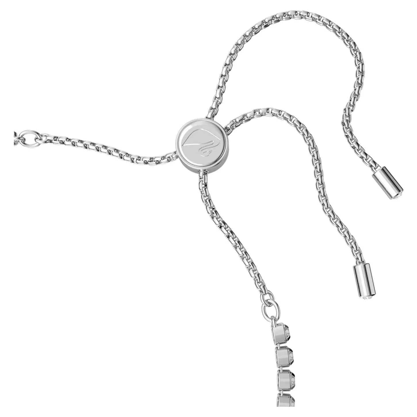 Swarovski Subtle Bracelet Evil Eye, White, Rhodium plated -5632062