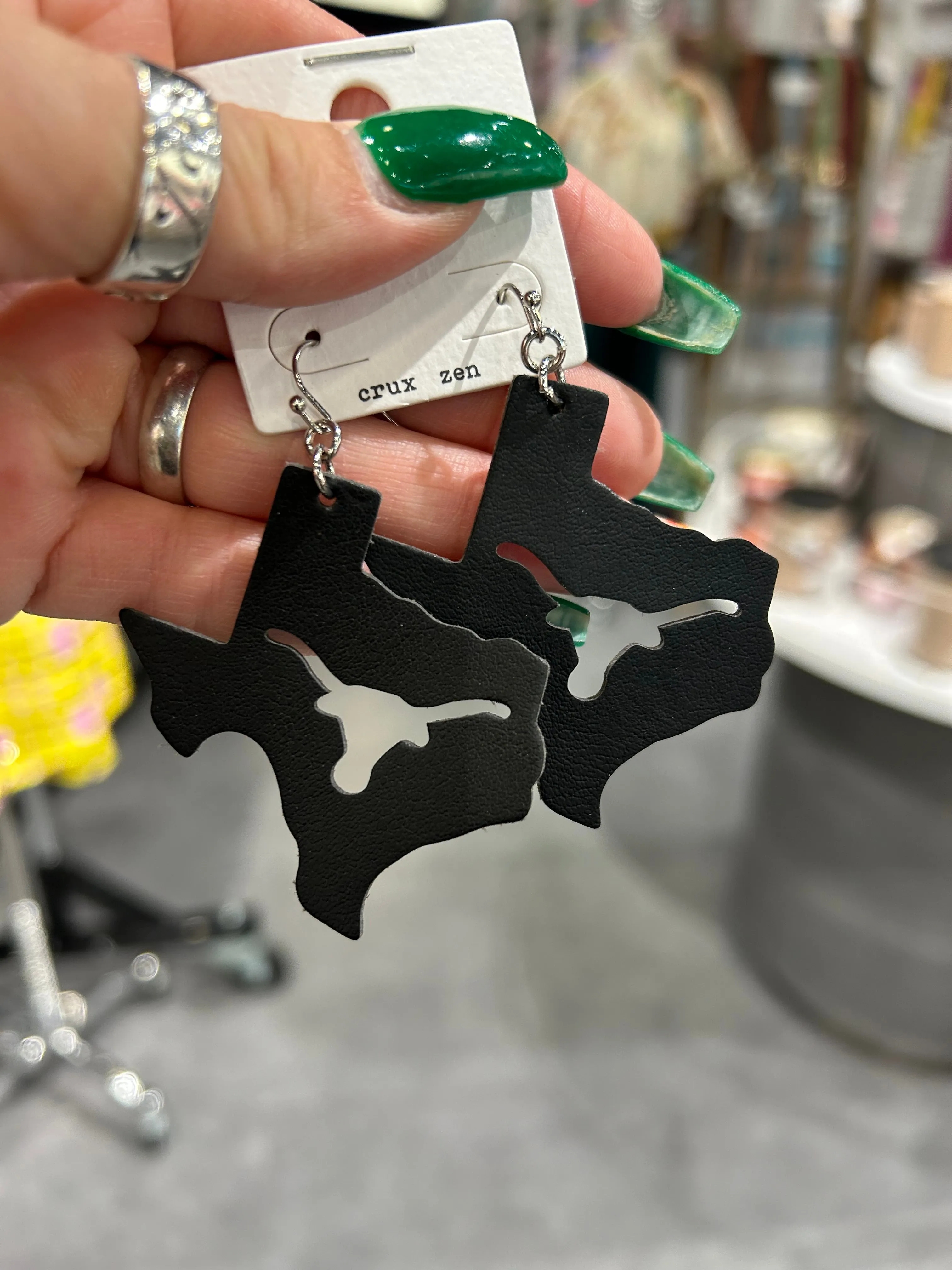 Texas Cutout Earring